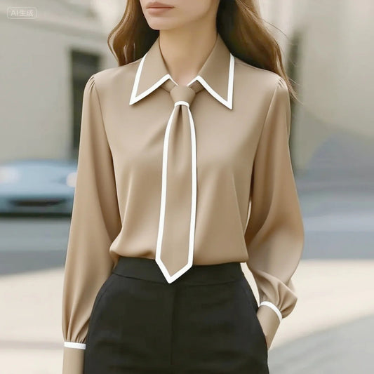 Caletta | Women's Oversized Workwear Sleeve Blouse