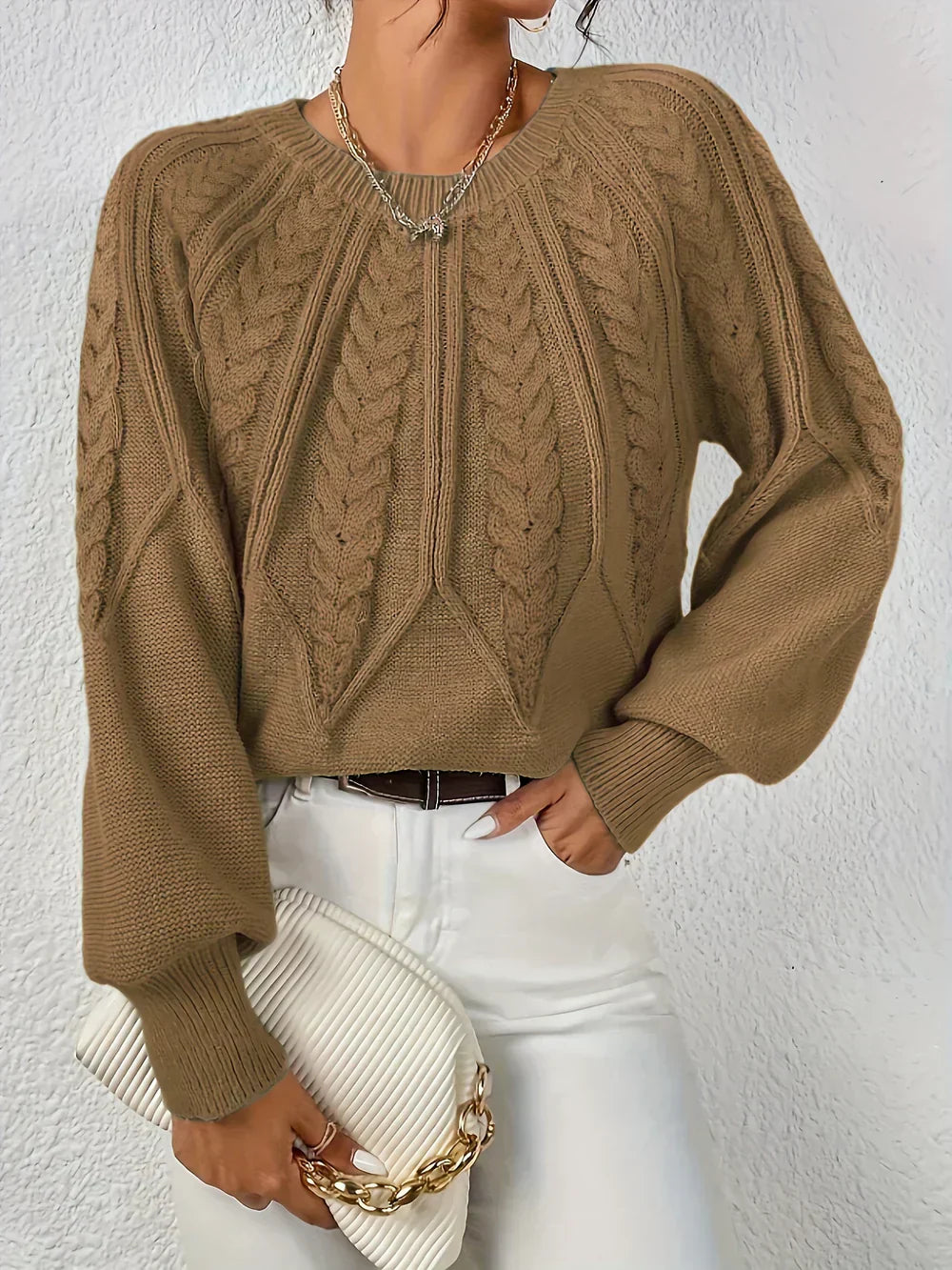 Ulrita | Women's Contemporary Knitted Sweater Jumper