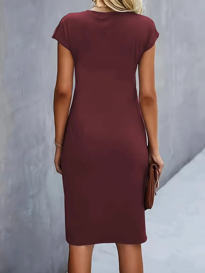 Arlette | Women's Midi Lace Bodycon Workwear Dress