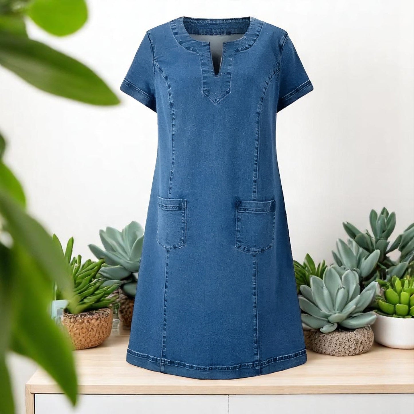 Asuncion | Women's Oversized Casual Soft Dress