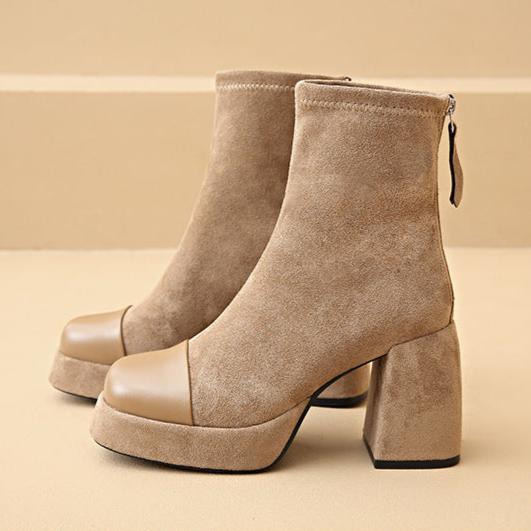 Haidee | Women's Ankle Classic Suede Boots