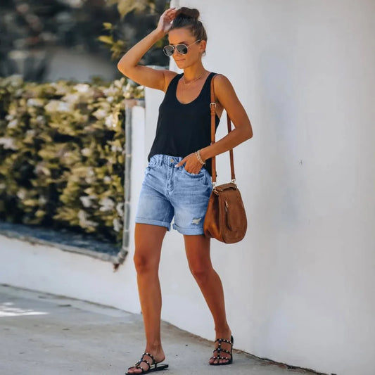 Aitana | Women's Lace Summer High Shorts