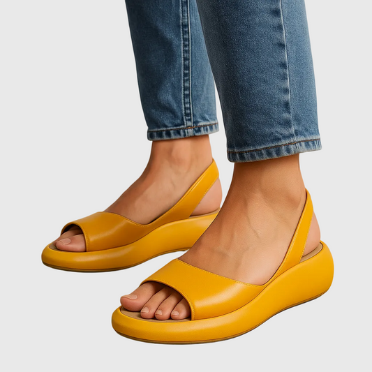 Thea | Women's Open Toe Slip-On Sandals