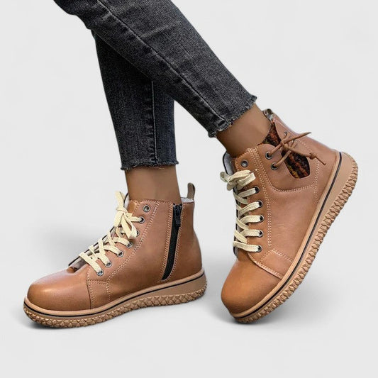 Tamaris | Women's Lace Classic Suede Boots