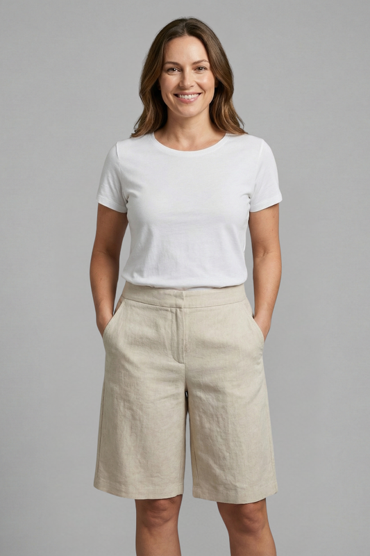 Alcira | Women's Summer High Waisted Shorts