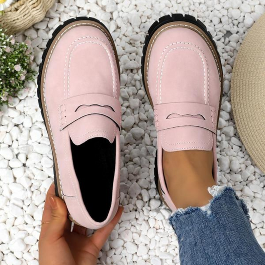 Kalliope | Women's Workwear Chunky Platform Loafers