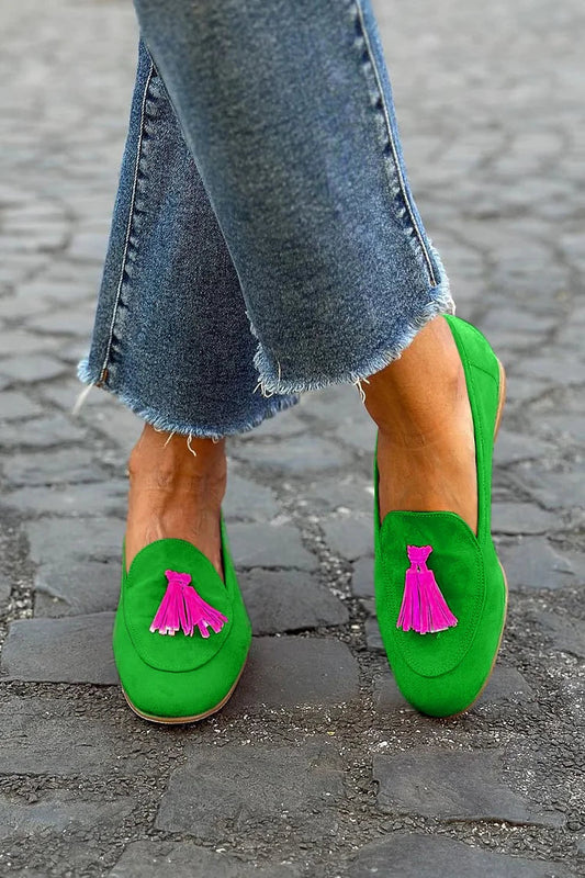 Niobe | Women's Casual Tassel Accent Loafers