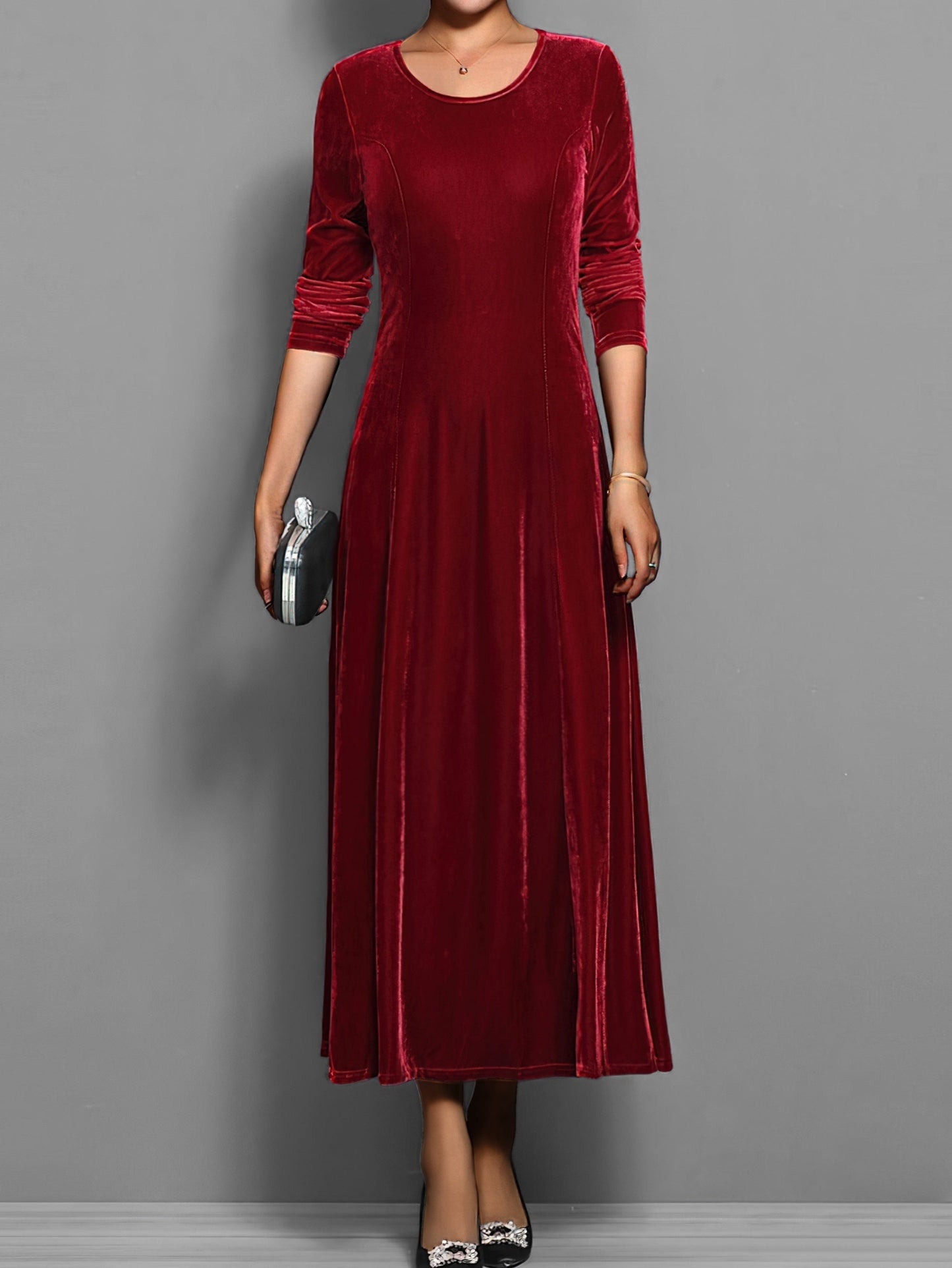 Caridad | Women's Lace Velvet Beach Dress