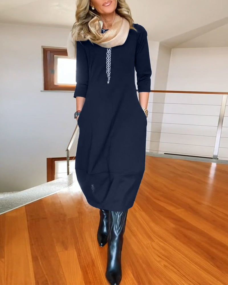 Macarena | Women's Workwear Refined Flattering Dress