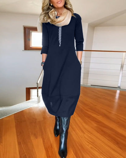 Macarena | Women's Workwear Refined Flattering Dress