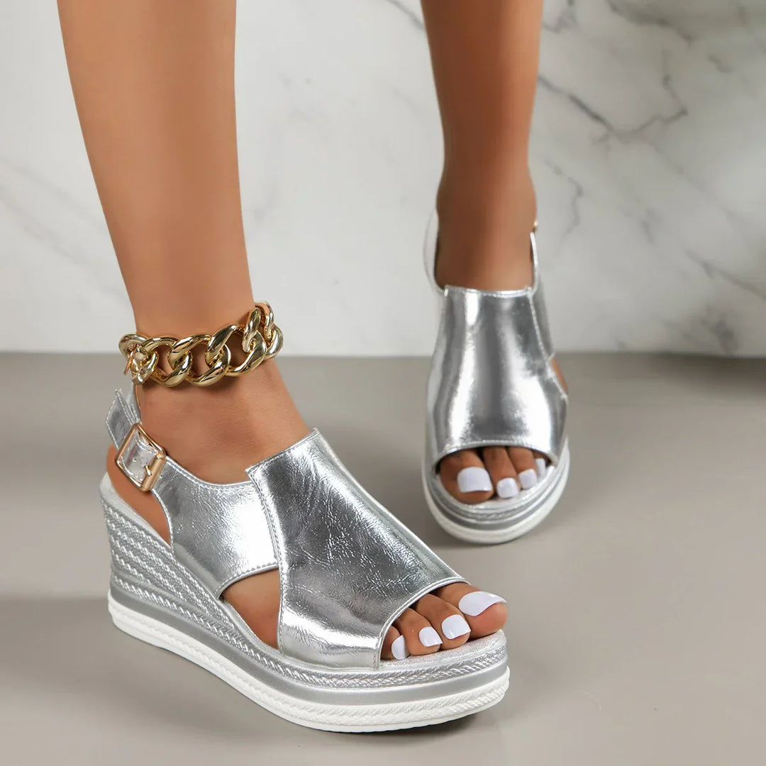 Umber | Women's Lace Casual Adjustable Sandals