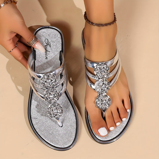Tereza | Women's Sequin Summer Chic Sandals