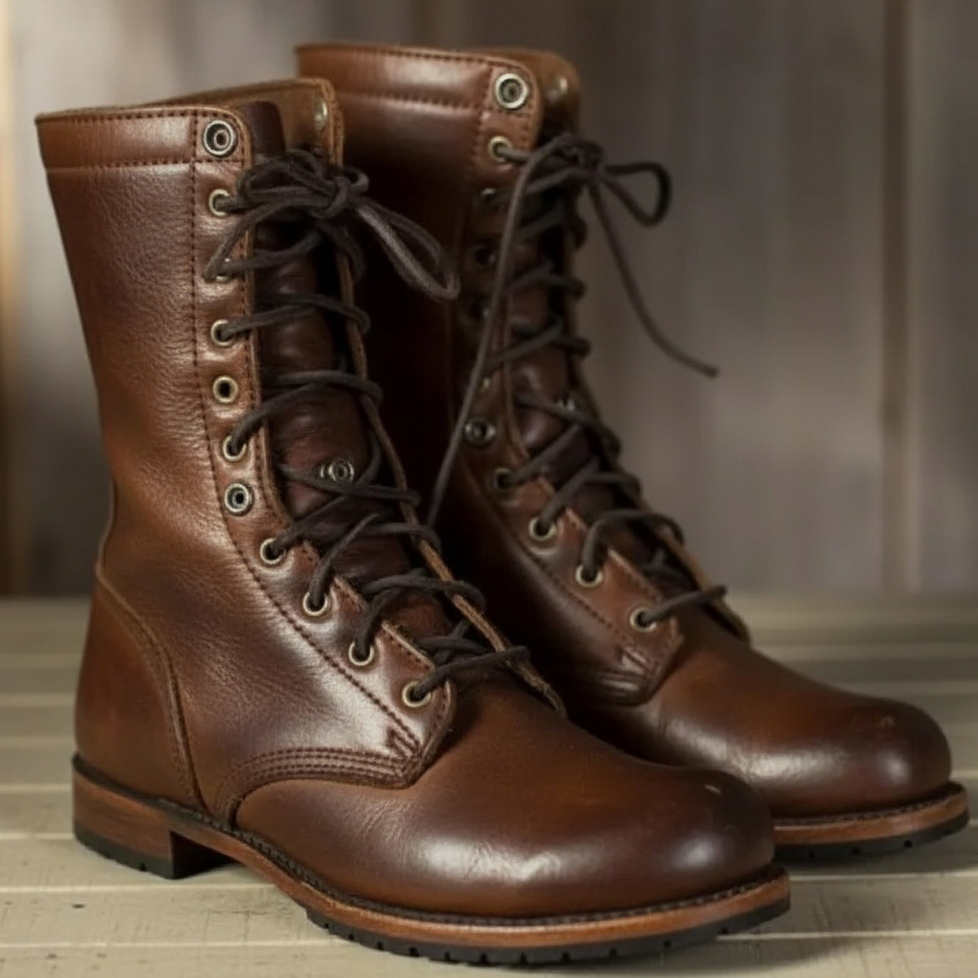 Ljubica | Women's Lace Casual Lace-Up Boots