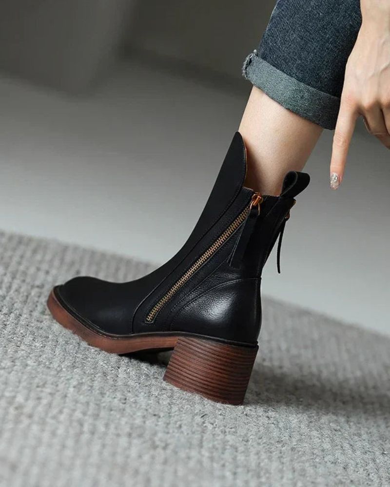 Udelia | Women's Casual Refined Ankle Boots