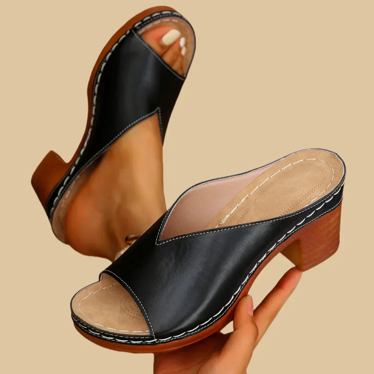 Peony | Women's Strappy Open-Toe Sandals