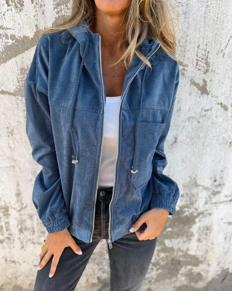 Ramira | Women's Casual Hooded Zip Jacket