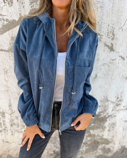 Ramira | Women's Casual Hooded Zip Jacket