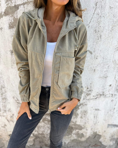 Ramira | Women's Casual Hooded Zip Jacket