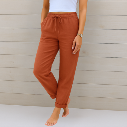 Aibhilin | Women's Oversized Casual Luxurious Trousers