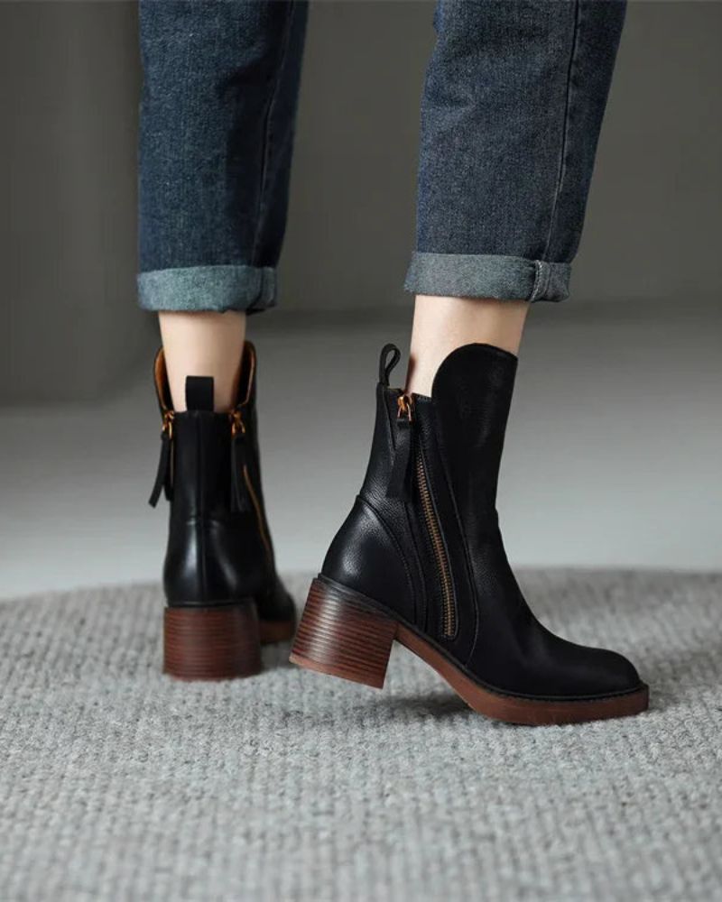 Udelia | Women's Casual Refined Ankle Boots