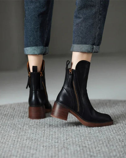 Udelia | Women's Casual Refined Ankle Boots