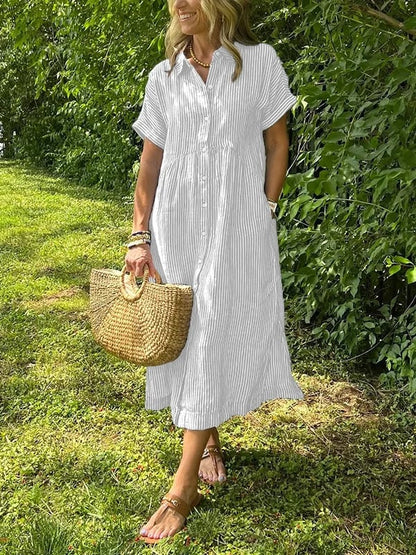 Graziella | Women's Striped Classic Smart Shirt