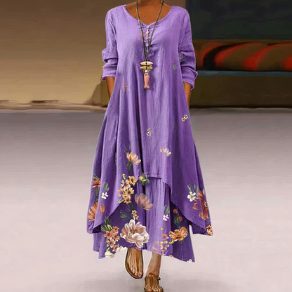 Tamsin | Women's Maxi Floral Oversized Casual Dress