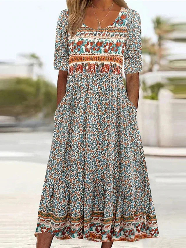 Philomene | Women's Boho Casual Bohemian Dress
