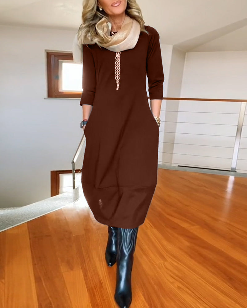 Macarena | Women's Workwear Refined Flattering Dress