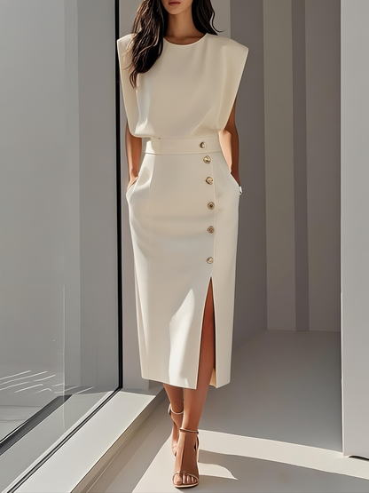 Dorothee | Women's Midi Effortless Charm Dress