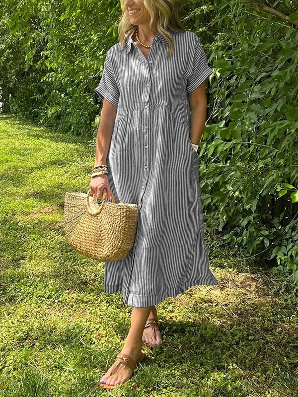 Graziella | Women's Striped Classic Smart Shirt