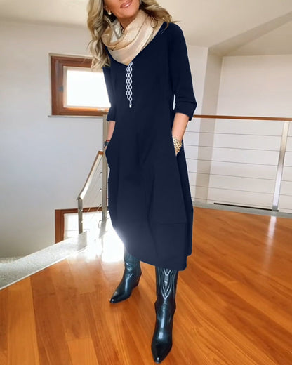 Macarena | Women's Workwear Refined Flattering Dress