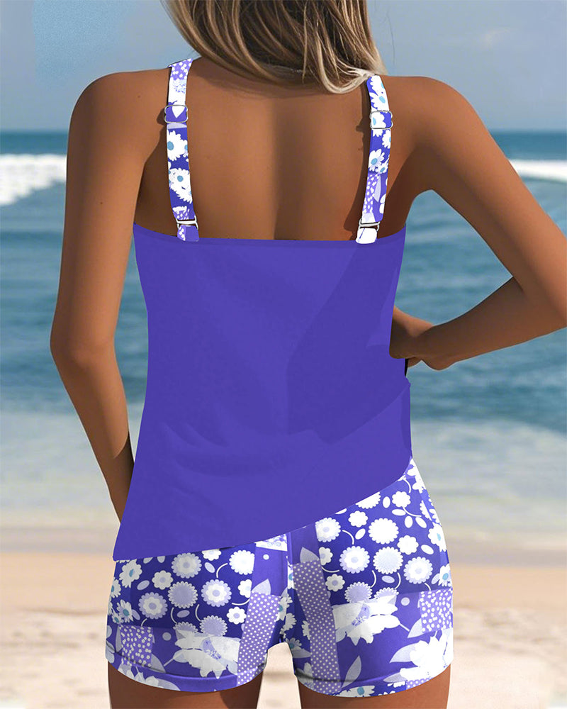 Ottavia | Women's Floral Beach Two-Piece Swimsuit