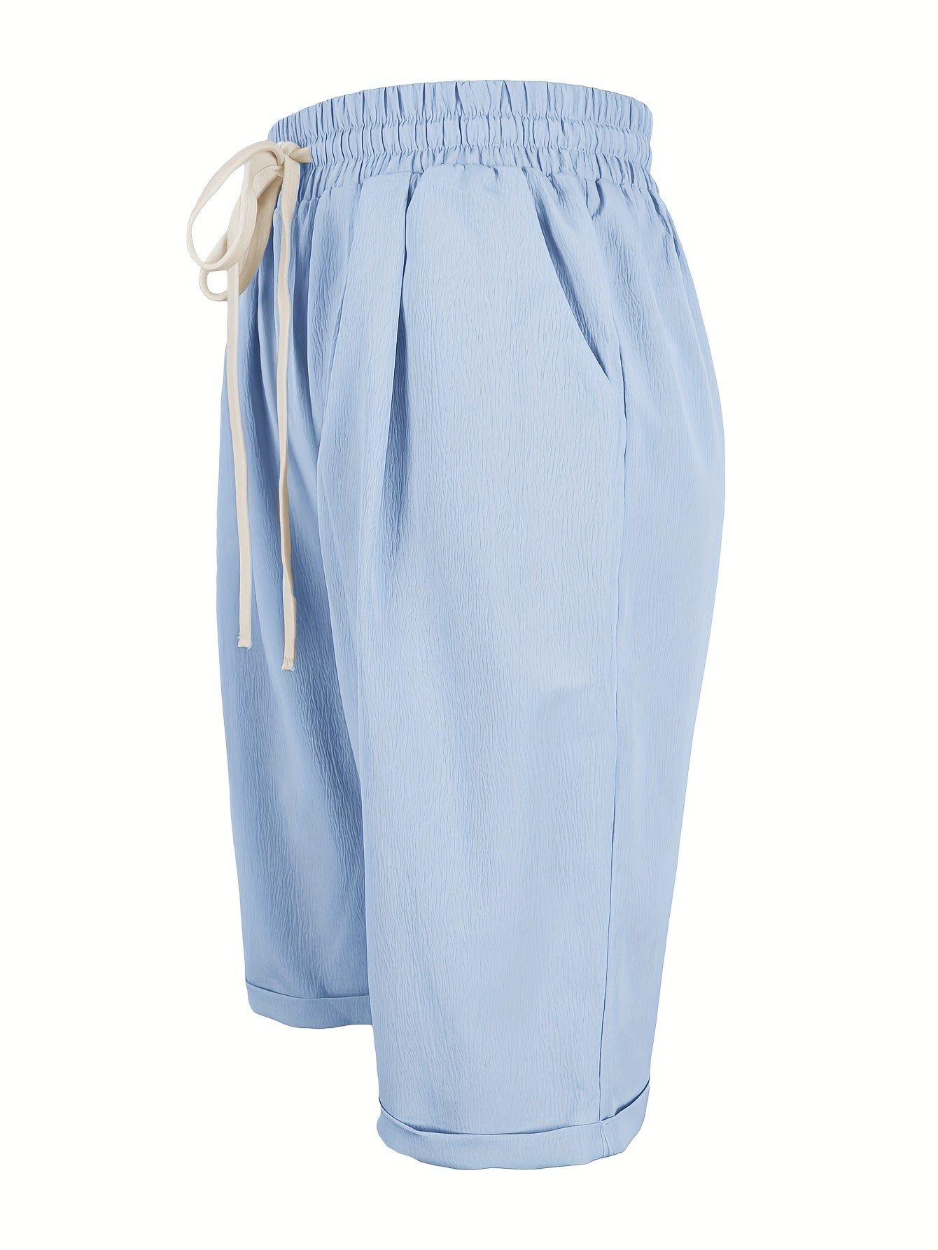 Aillin | Women's Beach Relaxed Capri Trousers