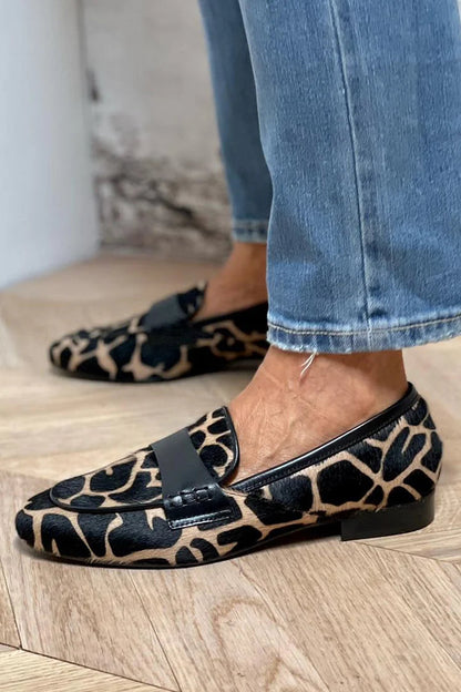Georgia | Women's Animal-Print Casual Animal Loafers