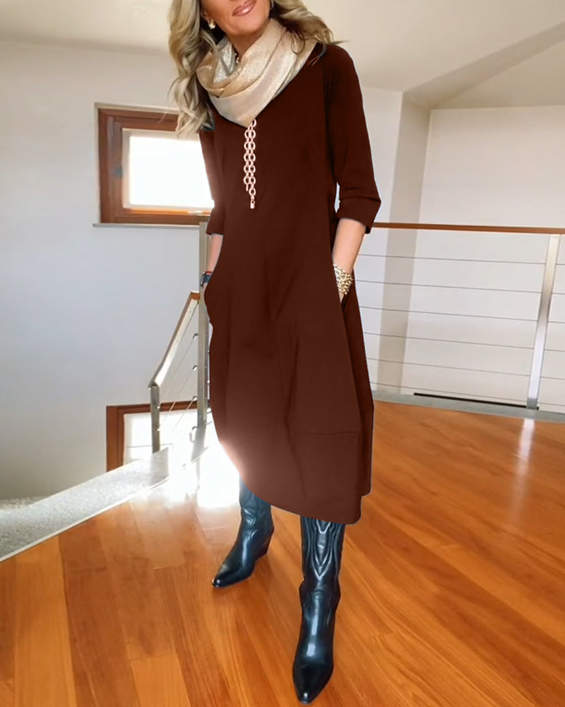 Macarena | Women's Workwear Refined Flattering Dress