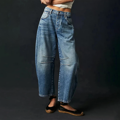 Margarida | Women's Oversized Wide-Leg High Jeans