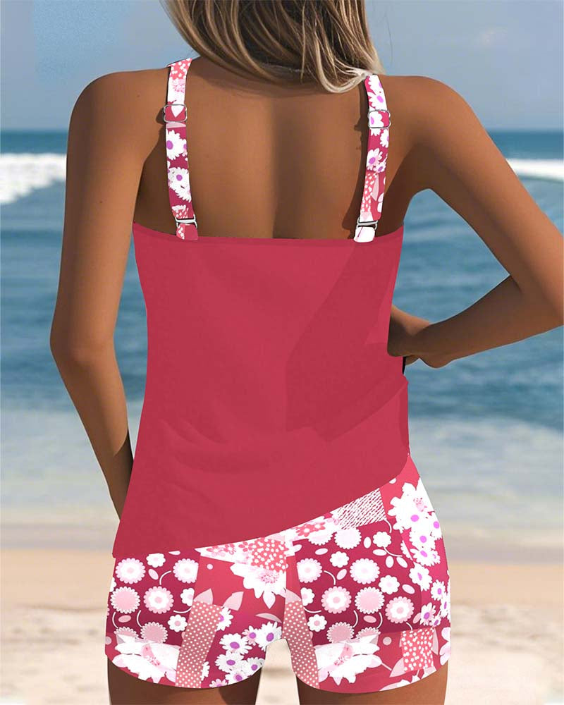 Ottavia | Women's Floral Beach Two-Piece Swimsuit