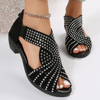 Sorcha | Women's Sequin Casual Adjustable Sandals