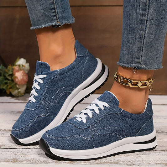 Calliope | Women's Sneakers Denim Trainers