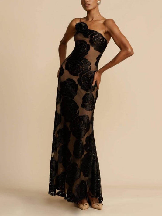 Zelika | Women's Maxi Floral Wedding Dress