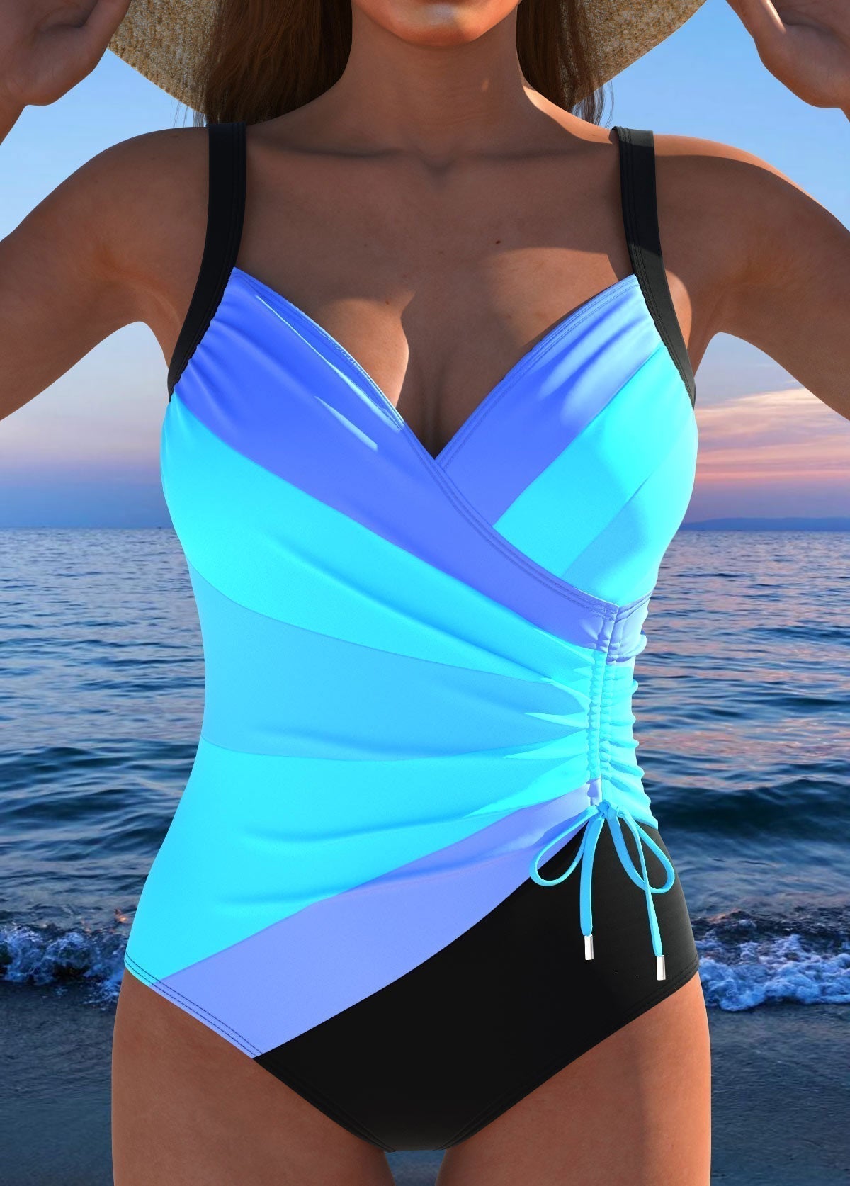 Norma | Women's Tummy-Control Lace Tummy Swimsuit