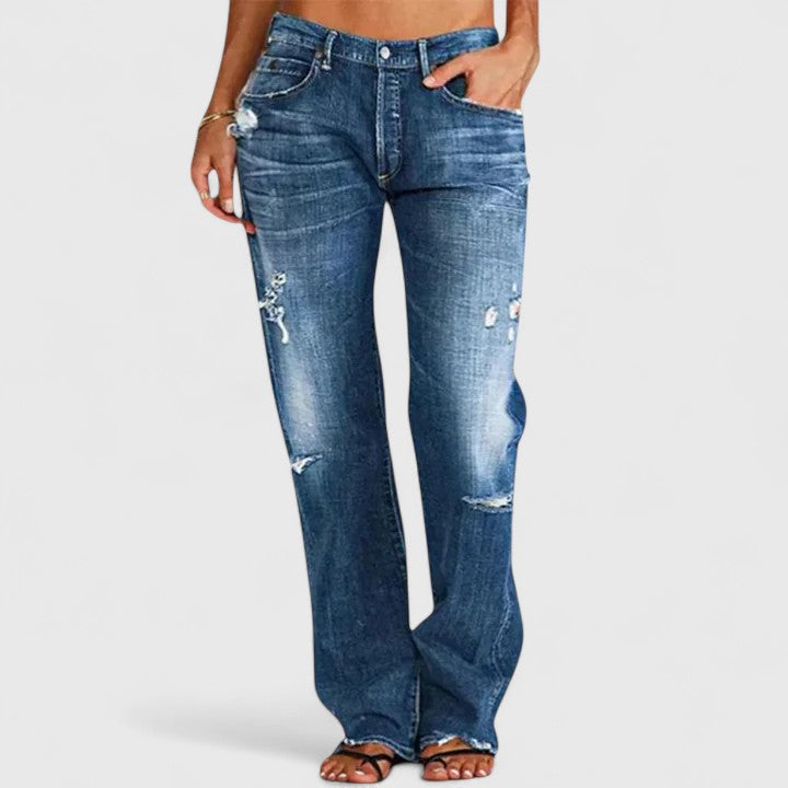 Ailbhin | Women's Lace Casual Low Jeans