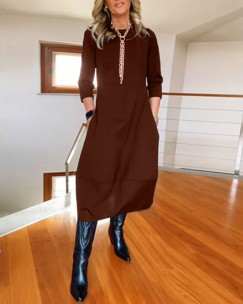 Macarena | Women's Workwear Refined Flattering Dress