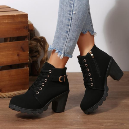 Silvarda | Women's Lace Casual Trendy Boots