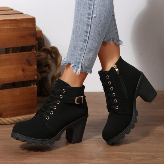 Silvarda | Women's Lace Casual Trendy Boots