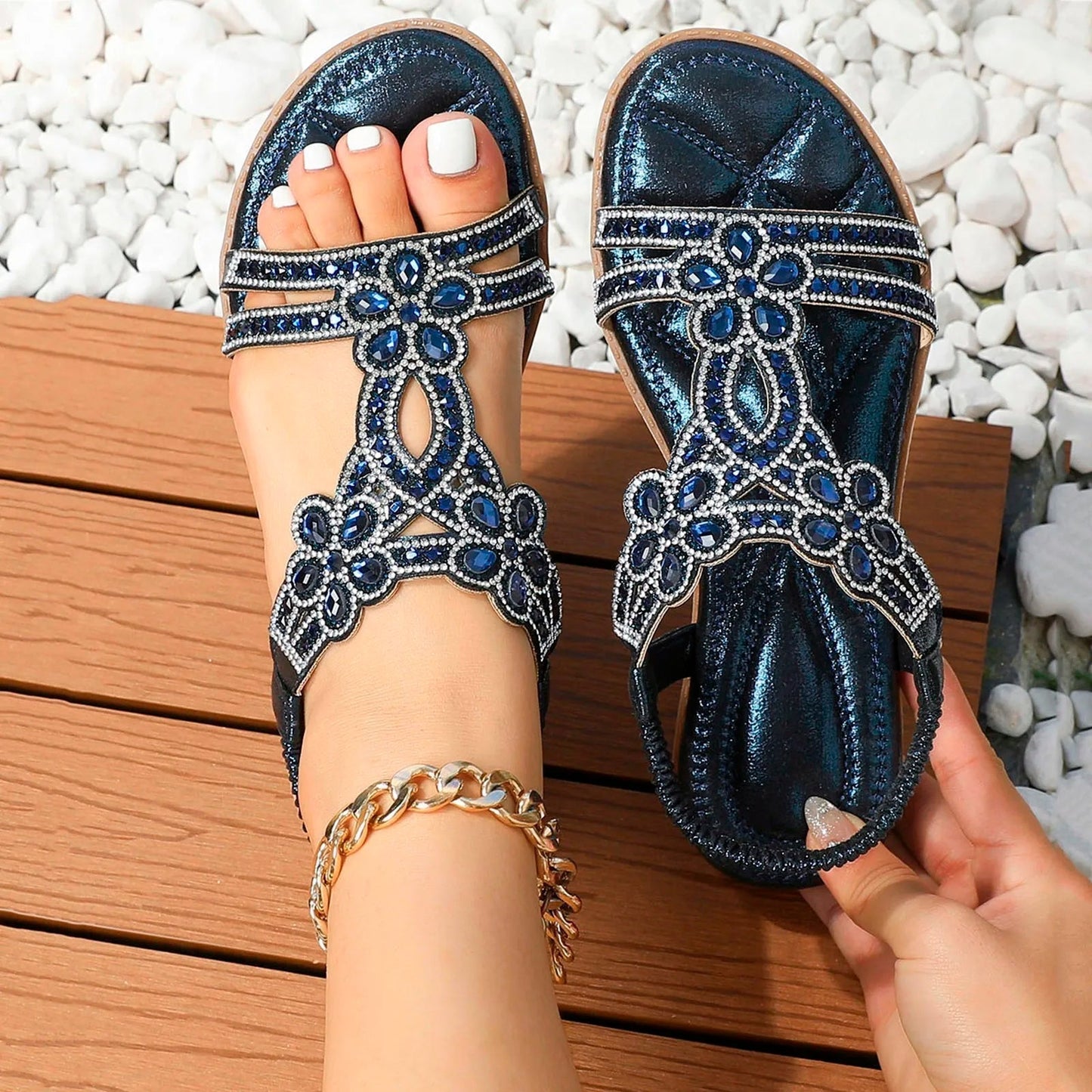 Fritillary | Women's Boho Cushioned Sandals