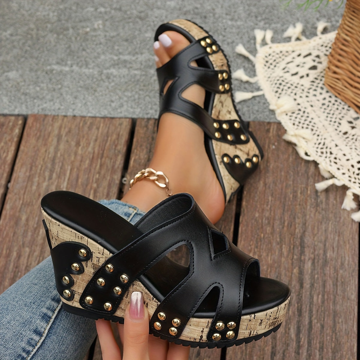 Yarrow | Women's Strappy Open-Toe Comfortable Sandals