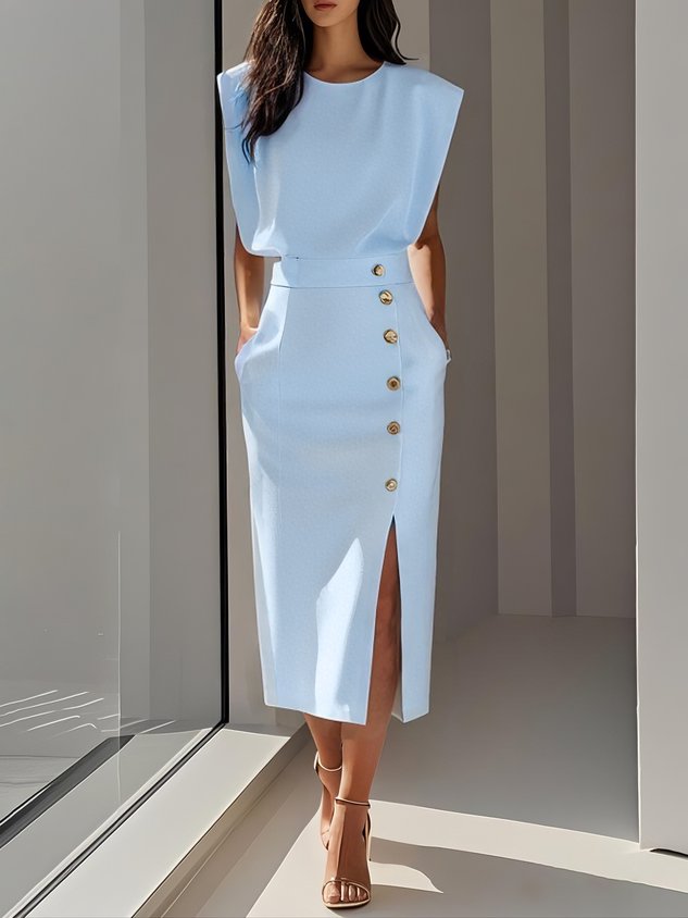 Dorothee | Women's Midi Effortless Charm Dress