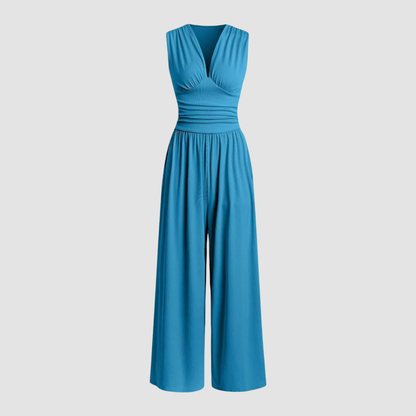 Benedetta | Women's Wide-Leg Stretch Comfort Jumpsuit